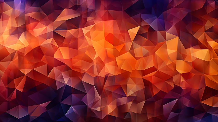 Iterate Abstract Geometric Background